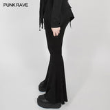 Dark Goth flared pants