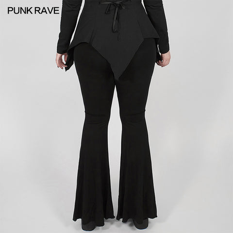 Dark Goth flared pants