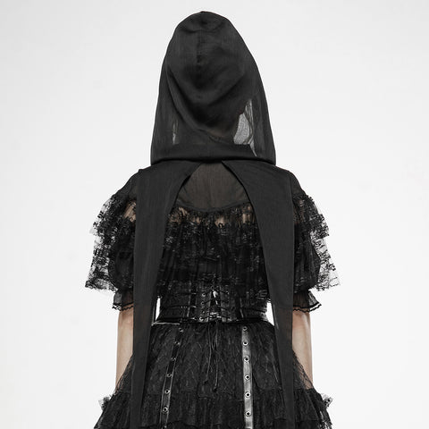 Dark Magic Lace Perspective Cloak