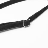Punk pretend Waist sealing with tight-waist braces overskirt