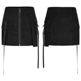 "PUNK" series A shape high waist skirt