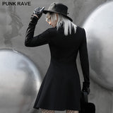 PUNK Stand Collar Dress