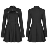 PUNK Stand Collar Dress