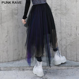 Three-dimensionalcutting mesh skirt