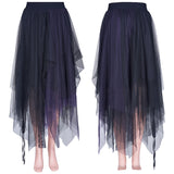 Three-dimensionalcutting mesh skirt