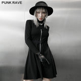 "Electronic bionic" stitching Two pieces Dress