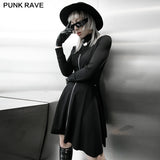 "Electronic bionic" stitching Two pieces Dress