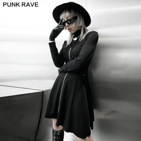 "Electronic bionic" stitching Two pieces Dress