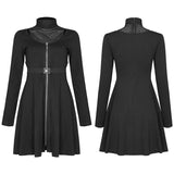 "Electronic bionic" stitching Two pieces Dress