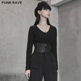 Dark and sharp Angle waist seal
