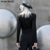 Fake two pieces long T-shirts