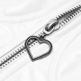 "Millennium E-Worm" half-breast cup hollow Top