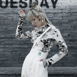 Removable sleeves long sleeve t-shirt