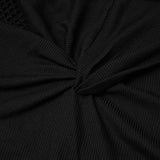 "Electronic Bionics"  Fit long sleeves Crack T-shirt