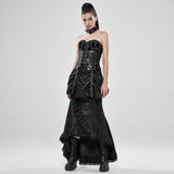 Steampunk Gorgeous Noble Fishtail Skirt