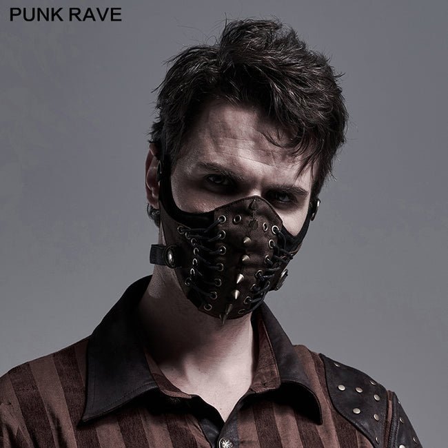 Steam punk metal mask