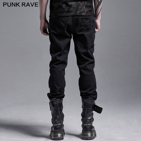 Punk decadent trousers