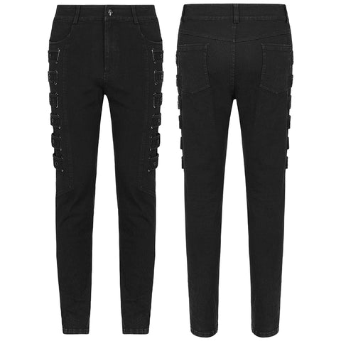 PUNK woven elastic trousers