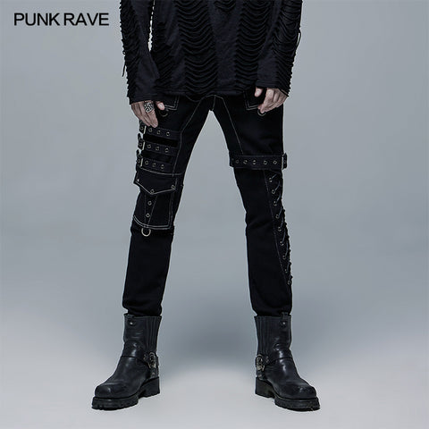 Punk Straight Long Pants