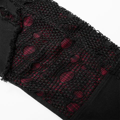 Punk Elastic Woven Long Pant