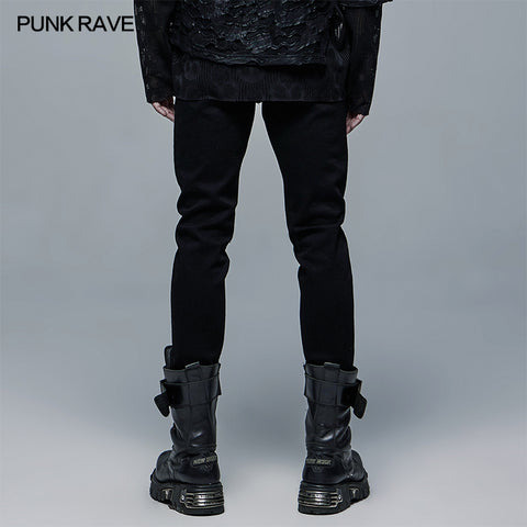 Goth Demnin Long Denim Pants