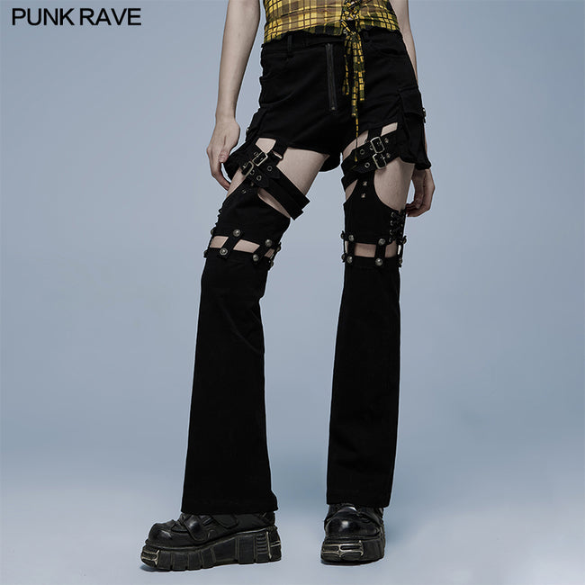 Punk stylish long pants