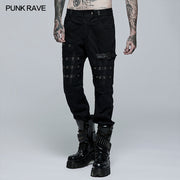 2022 Punk Simple Woven Trousers