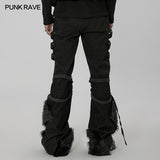 Punk micro flare pants