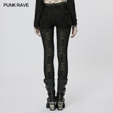 Goth decayed leggings
