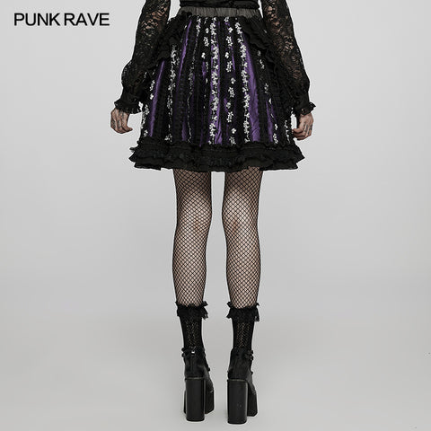 Lolita lovely embroidered skirt