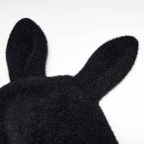 Cute claw print knitted hat