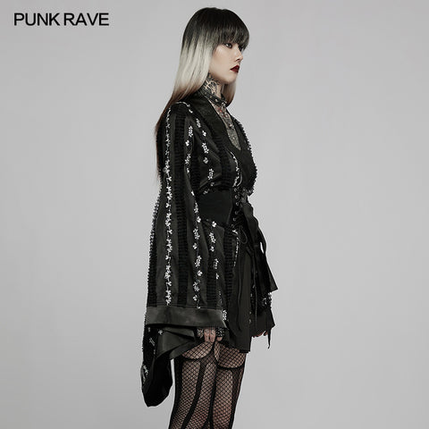 Gothic Lace Kimono Coat