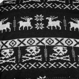 Cute skull hooded short sweater