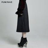 PUNK velvet skirt