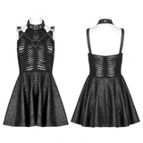 Goth sexy cut dress