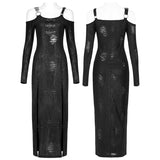 Goth Sexy split dress