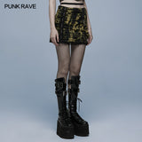 Goth decadent knitted skirt