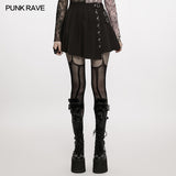 2022 Punk pleated skirt