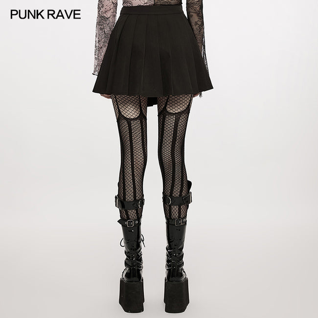 2022 Punk pleated skirt