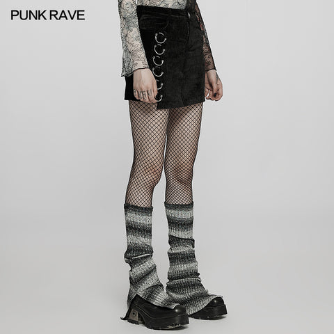 2022 Punk asymmetric skirt