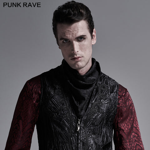 Men triangular scarf veil