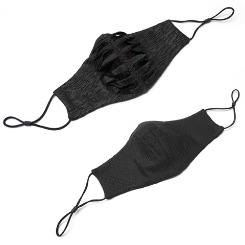 Goth Dark Face Mask