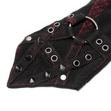 Punk heavy metal open line gloves