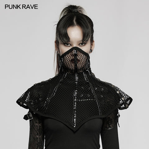 Goth Stylish Mesh Face Mask