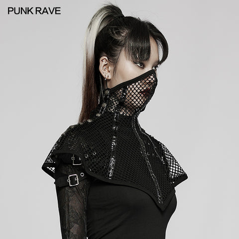 Goth Stylish Mesh Face Mask