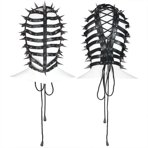 Punk Pointed Cone Head Cover