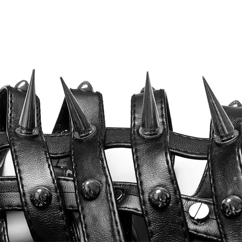 Punk Pointed Cone Head Cover