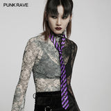 Punk cute girl tie
