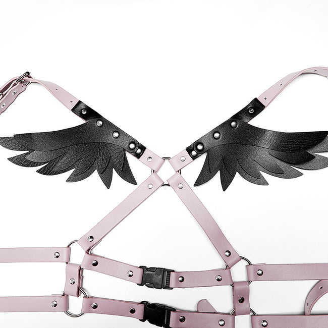 Punk personality wing strap