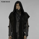 Post-apocalyptic style hooded scarf